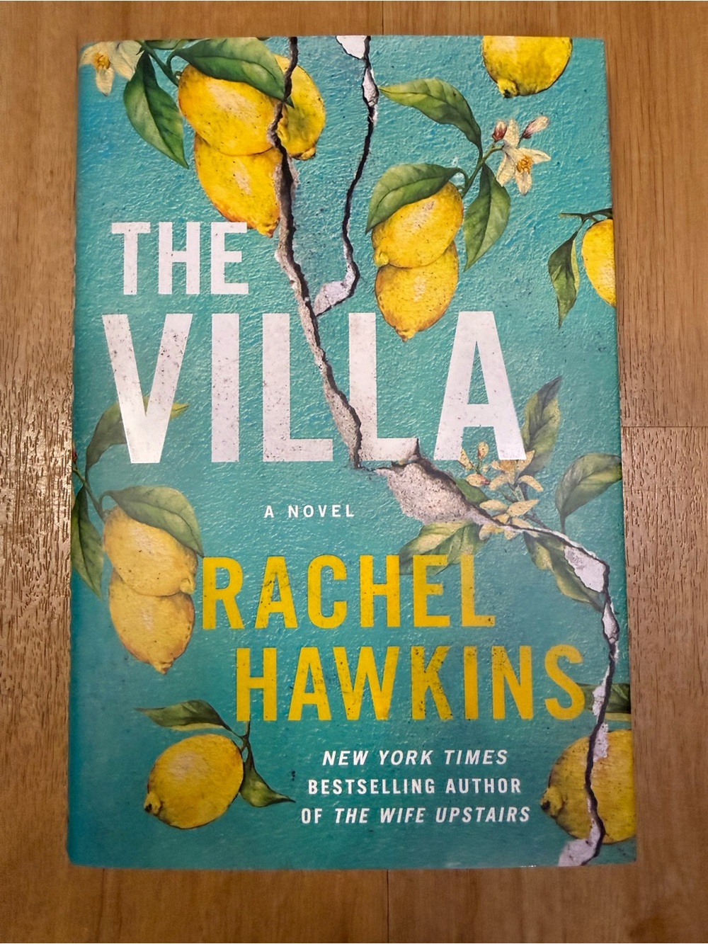 📚3 for $12📚 The Villa by Rachel Hawkins - Teal & Yellow Hardcover